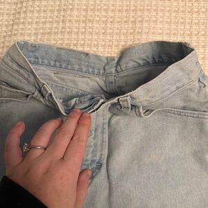 Levi denim shorts